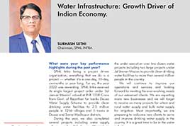 Water Infrastructure: Growth Driver of Indian Economy