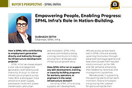 Empowering People, Enabling Progress: SPML Infra’s Role in Nation-Building
