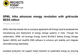 SPML Infra advances energy revolution with grid-scale BESS rollout