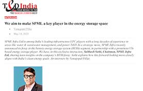 We aim to make SPML a Key Player in the Energy Storage Space